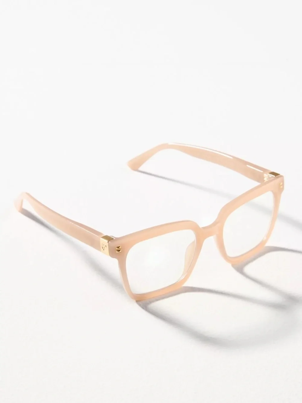 New from Anthropologie Peepers Beige Montage Blue Light Filter Readers +1.00